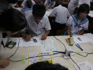 【八代工業】電気科生徒によるものづくり２