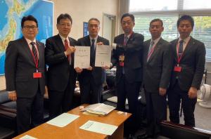 国土交通省　山本道路局長へ提言