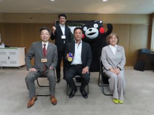 木村知事と塩田義法監督