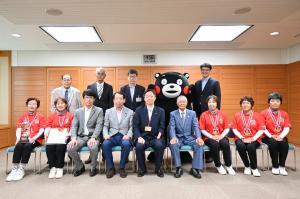ゲートボール連合知事表敬