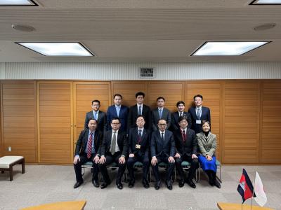 ボンセイ・ビソット カンボジア副首相　知事表敬